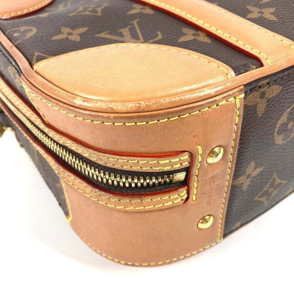 LOUIS VUITTON Brown Monogram Canvas Shoulder Bag - Picture 7 of 16
